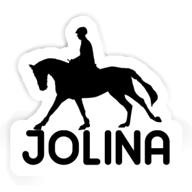 Reiterin Aufkleber Jolina Image