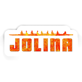 Aufkleber Jolina Ruderboot Image