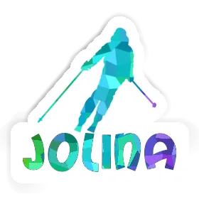 Autocollant Skieuse Jolina Image