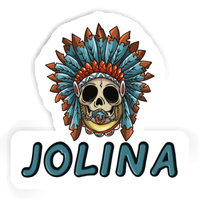 Autocollant Bébé tête de mort Jolina Image
