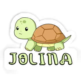 Schildkröte Aufkleber Jolina Image