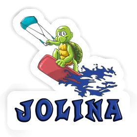 Sticker Jolina Kitesurfer Image