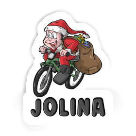 Jolina Sticker Fahrradfahrer Image