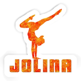 Jolina Sticker Yoga-Frau Image