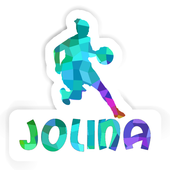 Jolina Aufkleber Basketballspielerin Notebook Jolina Aufkleber Basketballspielerin Gift package Image