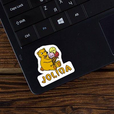 Sticker Eiscreme-Bär Jolina Laptop Sticker Eiscreme-Bär Jolina Laptop Image