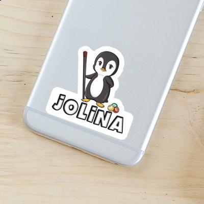 Billiards Player Sticker Jolina Notebook Billiards Player Sticker Jolina Gift package Image