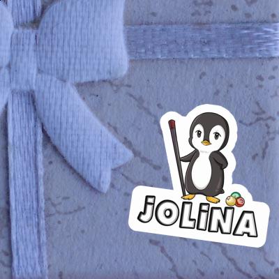 Billiards Player Sticker Jolina Laptop Billiards Player Sticker Jolina Laptop Image