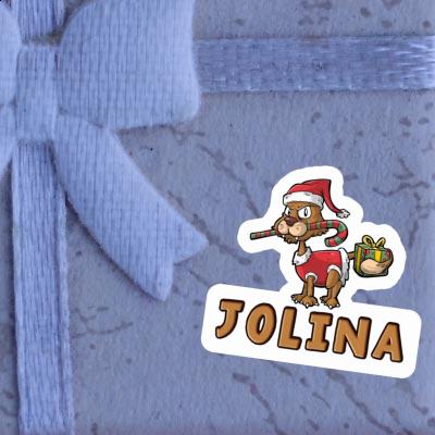 Sticker Jolina Christmas Cat Laptop Sticker Jolina Christmas Cat Laptop Image