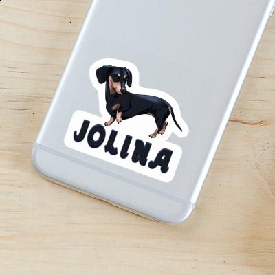 Dachshund Sticker Jolina Laptop Dachshund Sticker Jolina Laptop Image