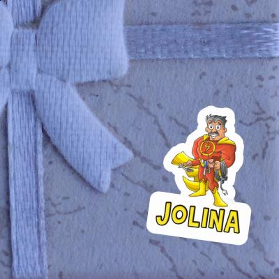 Jolina Autocollant Électricien Notebook Jolina Autocollant Électricien Gift package Image