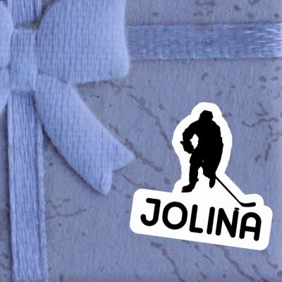 Jolina Sticker Eishockeyspieler Notebook Jolina Sticker Eishockeyspieler Gift package Image