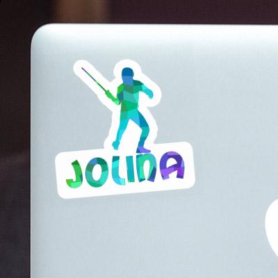 Jolina Sticker Fechter Notebook Jolina Sticker Fechter Gift package Image