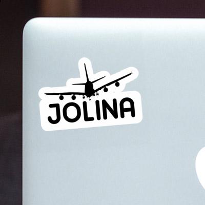 Jolina Sticker Flugzeug Notebook Jolina Sticker Flugzeug Gift package Image