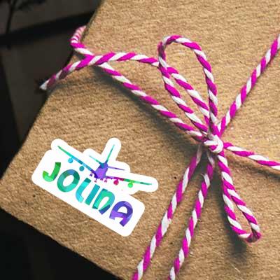 Airplane Sticker Jolina Airplane Sticker Jolina Image