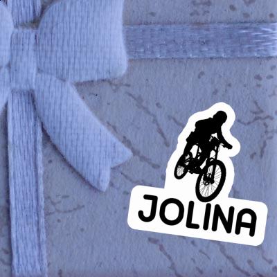 Jolina Sticker Freeride Biker Notebook Jolina Sticker Freeride Biker Notebook Image