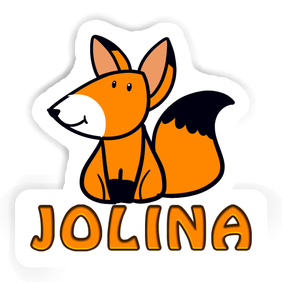 Jolina Sticker Fox Notebook Jolina Sticker Fox Gift package Image
