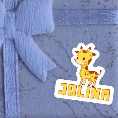 Autocollant Girafe Jolina Notebook Autocollant Girafe Jolina Gift package Image