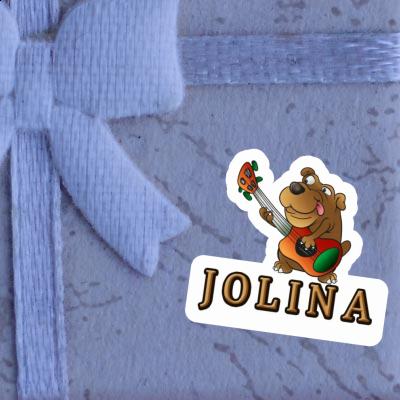 Sticker Jolina Gitarrenhund Sticker Jolina Gitarrenhund Image
