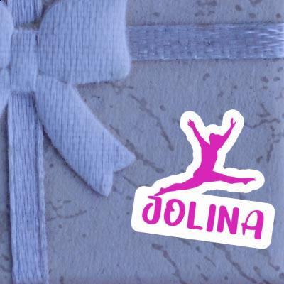 Gymnast Sticker Jolina Laptop Gymnast Sticker Jolina Laptop Image