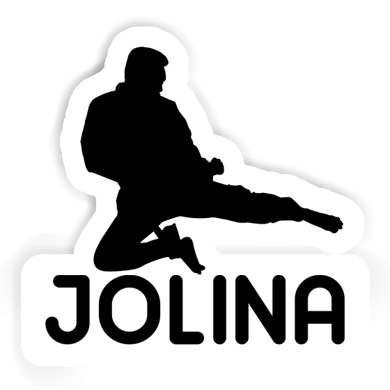 Karateka Sticker Jolina Notebook Karateka Sticker Jolina Notebook Image