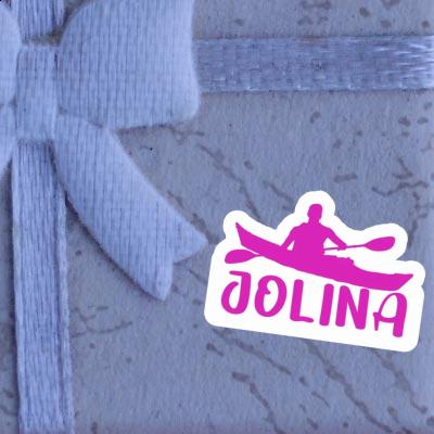 Jolina Aufkleber Kajakfahrer Notebook Jolina Aufkleber Kajakfahrer Gift package Image