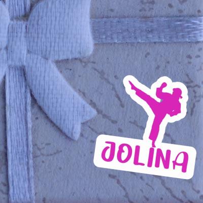 Karateka Sticker Jolina Notebook Karateka Sticker Jolina Gift package Image