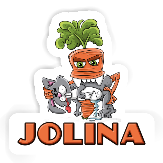 Jolina Sticker Monster Carrot Notebook Jolina Sticker Monster Carrot Gift package Image