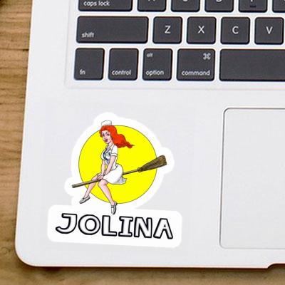 Jolina Sticker Krankenschester Notebook Jolina Sticker Krankenschester Gift package Image