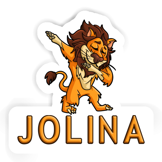 Autocollant Lion Jolina Notebook Autocollant Lion Jolina Gift package Image