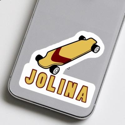 Jolina Sticker Skateboard Notebook Jolina Sticker Skateboard Gift package Image
