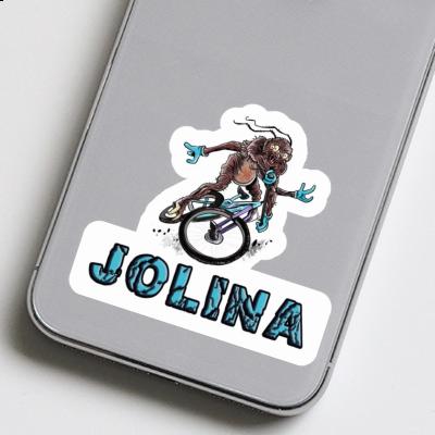 Autocollant Jolina Vététiste Notebook Autocollant Jolina Vététiste Notebook Image