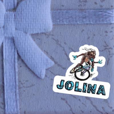 Jolina Sticker Mountainbiker Notebook Jolina Sticker Mountainbiker Gift package Image