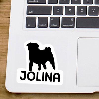 Sticker Pug Jolina Laptop Sticker Pug Jolina Laptop Image