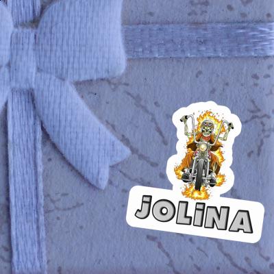 Motocycliste Autocollant Jolina Notebook Motocycliste Autocollant Jolina Gift package Image