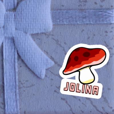Jolina Sticker Mushroom Notebook Jolina Sticker Mushroom Gift package Image