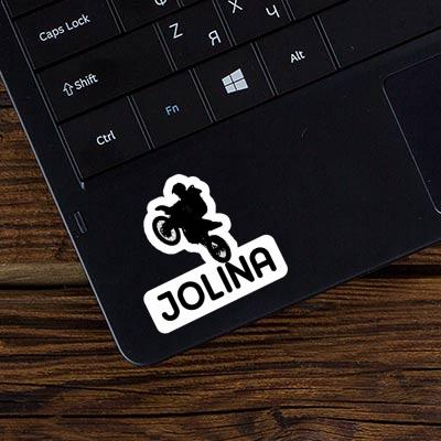 Jolina Sticker Motocross-Fahrer Jolina Sticker Motocross-Fahrer Image