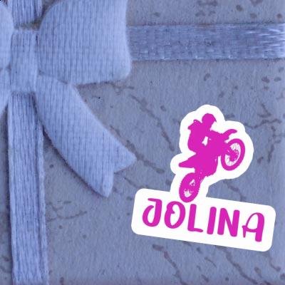 Sticker Motocross Jumper Jolina Notebook Sticker Motocross Jumper Jolina Notebook Image