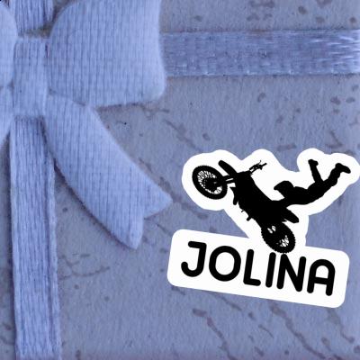 Sticker Jolina Motocross-Fahrer Notebook Sticker Jolina Motocross-Fahrer Notebook Image