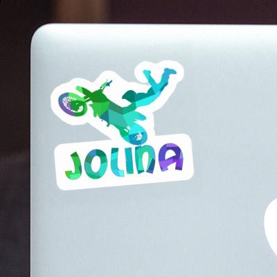 Sticker Jolina Motocross Jumper Sticker Jolina Motocross Jumper Image