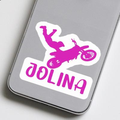 Motocross-Fahrer Sticker Jolina Notebook Motocross-Fahrer Sticker Jolina Gift package Image