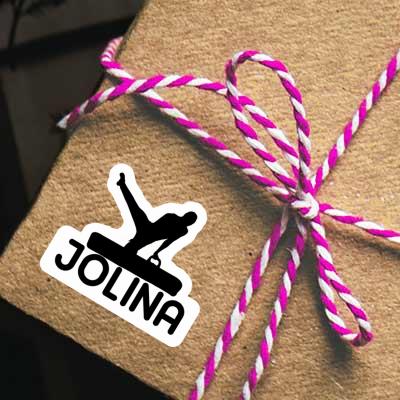 Gymnast Sticker Jolina Notebook Gymnast Sticker Jolina Gift package Image