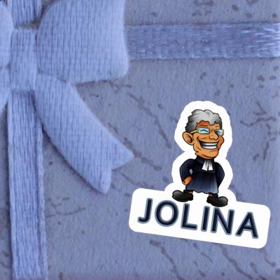 Jolina Sticker Priest Notebook Jolina Sticker Priest Notebook Image