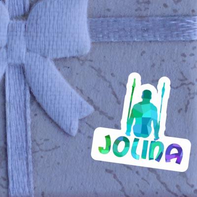Sticker Jolina Ring gymnast Laptop Sticker Jolina Ring gymnast Laptop Image
