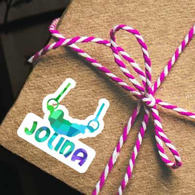 Sticker Ring gymnast Jolina Notebook Sticker Ring gymnast Jolina Gift package Image
