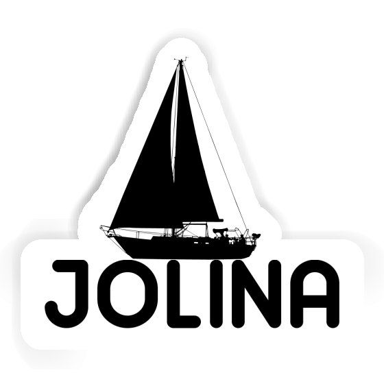 Segelboot Sticker Jolina Notebook Segelboot Sticker Jolina Gift package Image