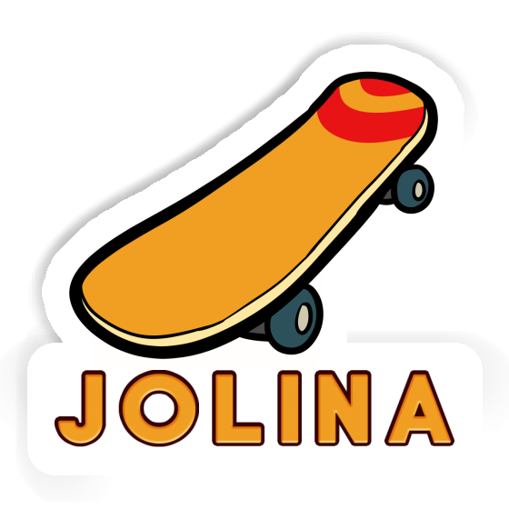 Skateboard Sticker Jolina Laptop Skateboard Sticker Jolina Laptop Image
