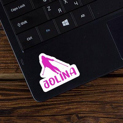 Sticker Skier Jolina Notebook Sticker Skier Jolina Notebook Image