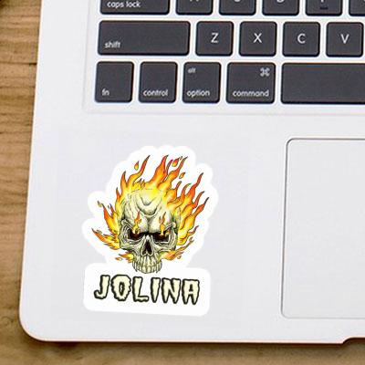 Sticker Skull Jolina Notebook Sticker Skull Jolina Gift package Image