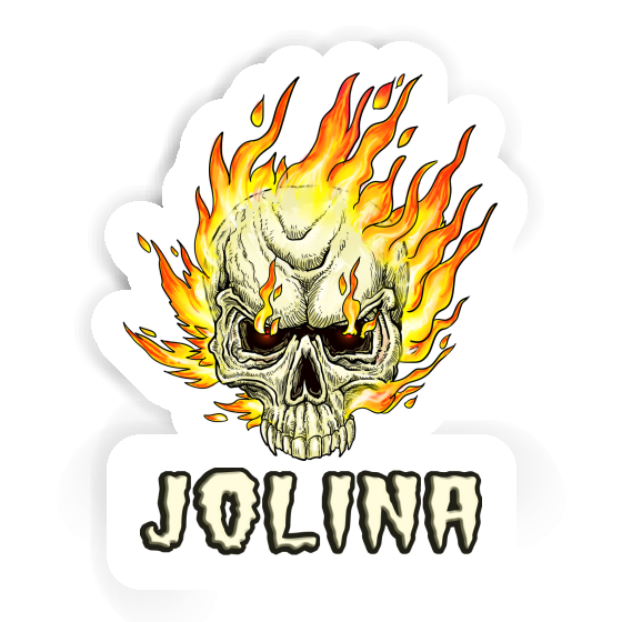 Sticker Skull Jolina Notebook Sticker Skull Jolina Notebook Image